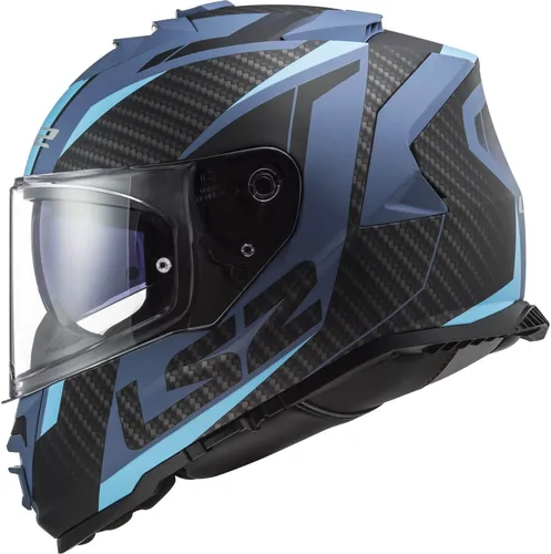 Integralhelm LS2 FF800 STORM II Racer Mattblau größe XS