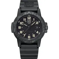 Luminox XS.0330 Herrenuhr - Lederback Sea Turtle Giant 44mm - Herrenuhren mit Swiss Made Qualität und konstantem Leuchtvermögen für bis zu 25 Jahre, wasserdicht bis 100m, ideal für Sport und Alltag.