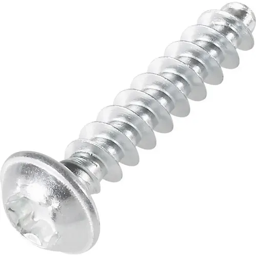 100er Multipack TOOLCRAFT 88202 Kunststofffurchende Schraube 2.2 mm 6 mm