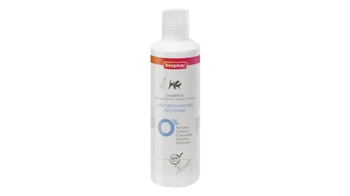 beaphar Hautberuhigendes Shampoo 250 ml + 1 Snack