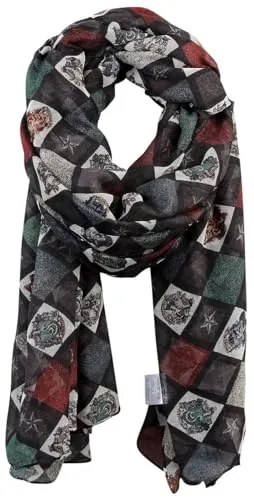 Harry Potter Wappen Frauen Tuch multicolor 100% Polyester Fan-Merch, Filme, Hogwarts