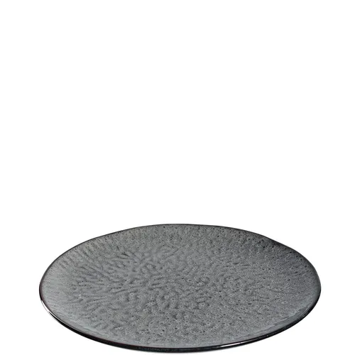 Speiseteller LEONARDO MATERA DH 27x2 cm grau in grau von LEONARDO