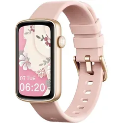 Elegante Damen Smartwatch mit Fitness Tracker und 24 Sportmodi