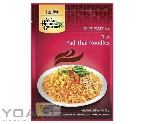 [ 50g ] ASIAN HOME GOURMET Würzpaste für Pad Thai Nudeln