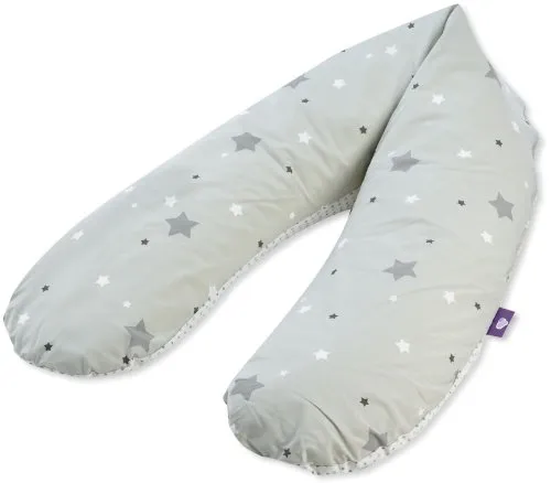 Träumeland Stillkissen 190 cm Design 5 grau Stars