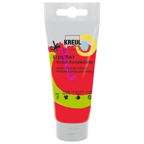Kreul Kids Art Kinder-Künstlerfarbe Zinnoberrot 75ml 100ml/3,72 Euro