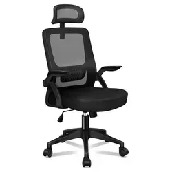 ALFORDSON Ergonomischer Bürostuhl für Heimbüro, Schwarz - Optimaler Komfort für lange Arbeitstage! Der ALFORDSON Bürostuhl bietet atmungsaktives Mesh, eine breite Rückenlehne und individuelle Anpassungsmöglichkeiten. Ideal für produktive Stunden im Home-Office.