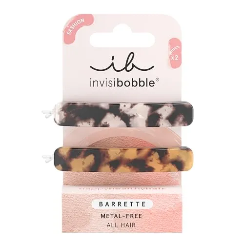 invisibobble Barrette Havana Mama Haarspangen 2 St. in braun von invisibobble