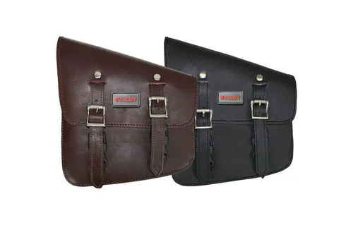 German Wear Motorrad Solobag - Hochwertige Satteltasche aus Leder - Fahrradtaschen mit großzügigem Stauraum und flexibler Montage, ideal für Motorradfahrer, hergestellt von German Wear.