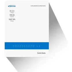 EPEVER® Lithium Batterie LiFePO4 Batterien 51,2V 106Ah mit integriertem BMS, Wandmontage, 0% MwSt