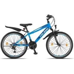 Talson 24 Zoll Mountainbike mit 21-Gang und Gabelfederung von Talson
