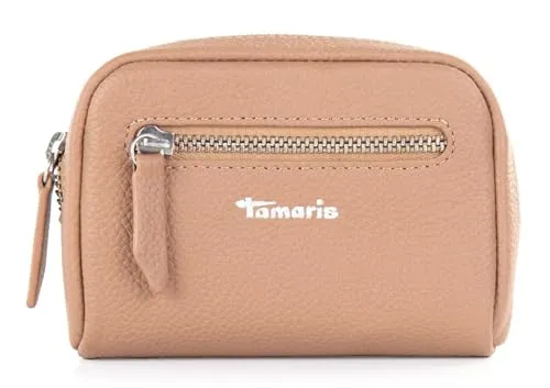 Tamaris Geldbörse TAS Amanda 50017 - Stilvolle Damen Geldbörse in Sahara - Damen-Geldbörsen mit modernem Design, viel Platz für Scheine, Karten und Münzen. Ideal als treuer Alltagsbegleiter. Maße: 11 x 7 x 4 cm.