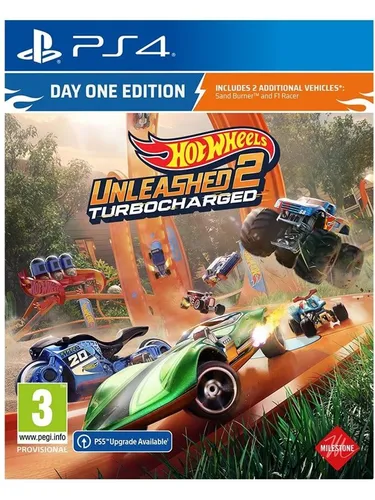 Milestone Hot Wheels Unleashed 2 - Turbocharged (Day One Edition) - Sony PlayStation 4 - Rennspiel - PEGI 3 8057168507751