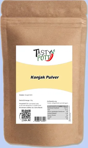 Tasty Pott Konjak Pulver 250g Beutel