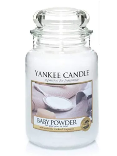 Yankee Candle Votivkerze BABY POWDER, Weiß
