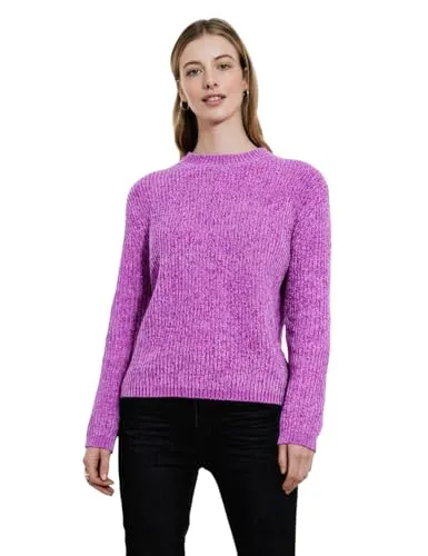 Street One Studio Chenille Pullover floral pink 34