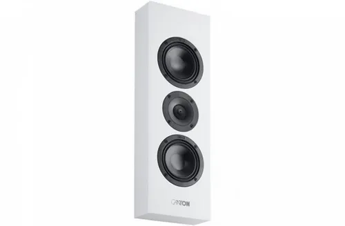 Canton Atelier OnWall 5 (weiß) - Eleganter Kompaktlautsprecher mit geringer Tiefe, perfekt für kleinere Räume. Ideal für Surround-Anwendungen und vielseitig einsetzbar.
