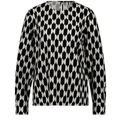 TAIFUN Bluse in Schwarz - 42 von Taifun