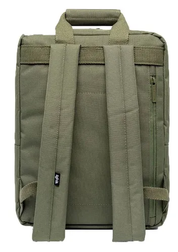 Rucksack »Daily Smart«, olivgrün - Stylischer Rucksack für den Alltag, mit praktischem Design und umweltfreundlichem Material – perfekt für Schule, Uni oder Freizeit.