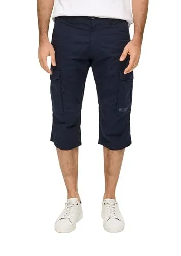 S.OLIVER RED LABEL Dunkelblaue Bermudas W32 für Herren von s.Oliver