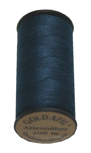 0,02€/m) Nähmaschinen Nähgarn Polyester Ne 40/2 dunkelblau 200 m (1028