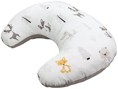 TupTam Stillkissen Baby Klein mit Baumwoll-Bezug beige|bunt von TupTam