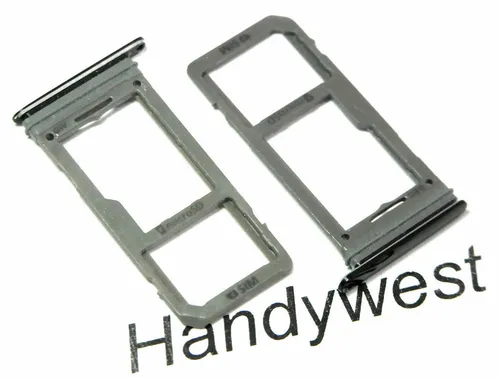 Passend für Samsung Galaxy S8 SM-G950F Sim Karte SD Memory Halter Tray Black
