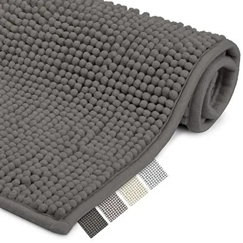 Badematten & Badteppiche Grau von Beautissu