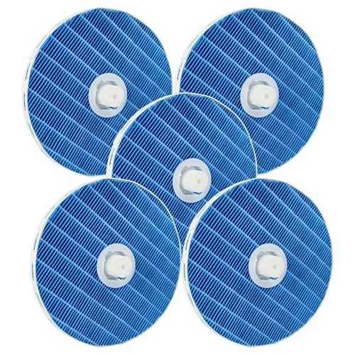 vhbw 5x Filter kompatibel mit Philips HU5930/10 Luftbefeuchter, Luftwäscher