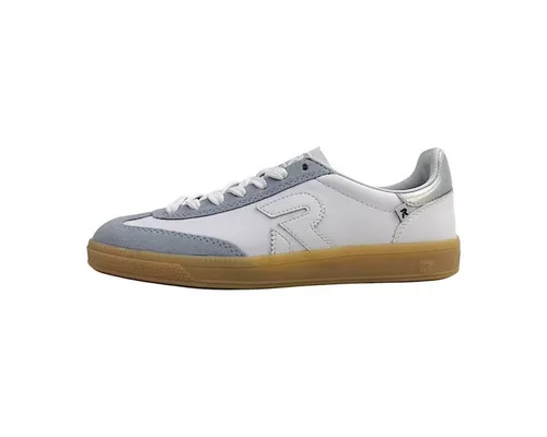 Rieker W2200 Damen Sneaker in Bleu/Weiß, Gr. 38 in weiß von Rieker