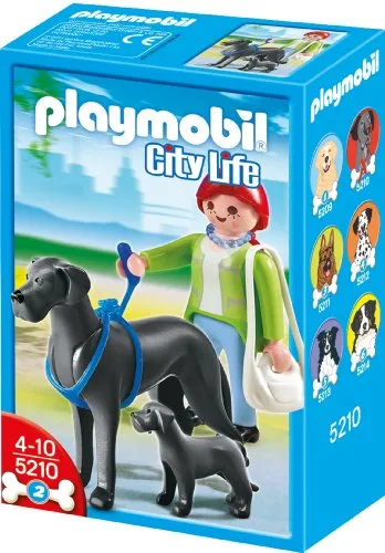 PLAYMOBIL 5210 Dogge mit Welpe