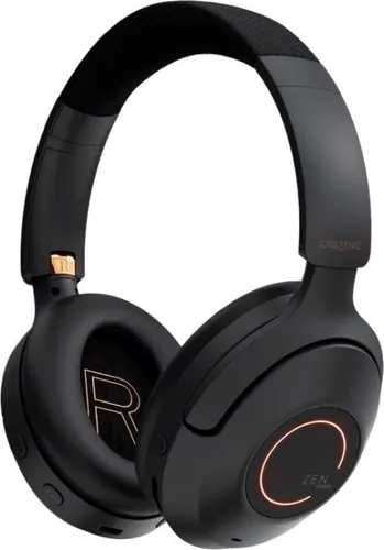 Creative Headset Zen Hybrid Pro Bluetooth - Kopfhörer mit Hybrid Active Noise Cancellation für ungestörtes Hören und lange Akkulaufzeit von bis zu 30 Stunden.