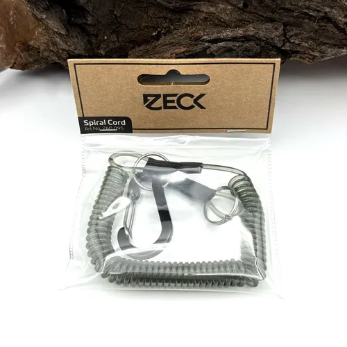 Zeck Spiral Cord 30-150cm Spiralband Flexibles band mit Karabiner Sicherung