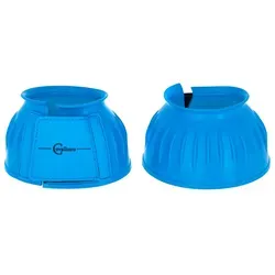 Covalliero Hufglocken für Pferde aus Gummi blau Cob in blau von Covalliero