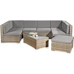 Polyrattan Lounge Set