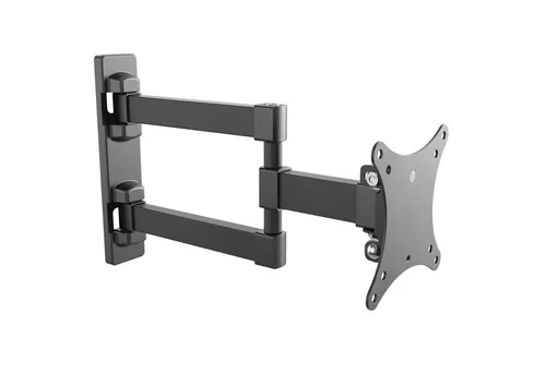 RICOO TV-Wandhalterung Monitor TV ausziehbare Wandhalterung neigbar schwenkbar S7711, (bis 27 Zoll, 1-tlg., 20 kg Belastbarkeit, 33-68 cm (13