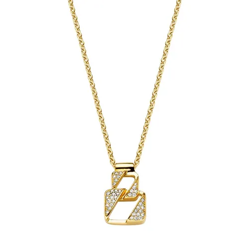 Viventy Halskette mit Anhänger Zirkonia Silber Vergoldet 786378