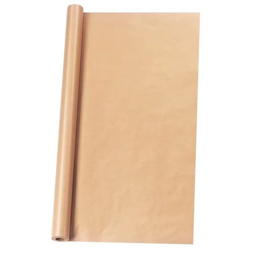 Herlitz Packpapierrolle 10 m x 1 m, 1 Rolle Geschenkpapier Kraftpapierrolle
