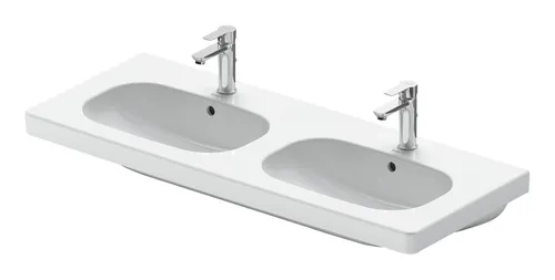 Duravit D-Code Doppelwaschtisch 120 cm von Duravit