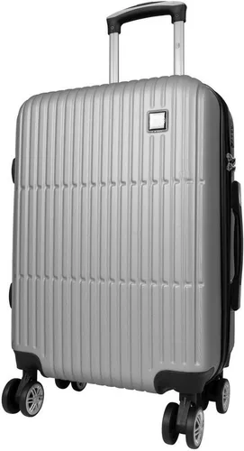 Warenhandel König Hartschalen-Trolley Mehrum, Silber, Größe M