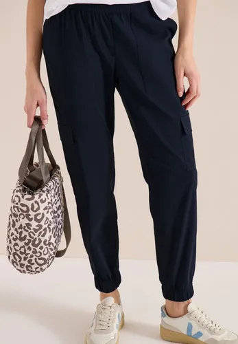 Cecil Mid Waist Slim Leg Hose im Cargo-Look von CECIL