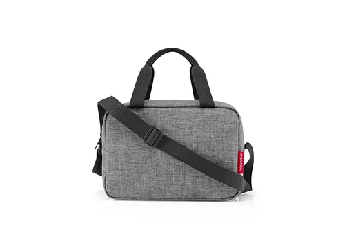 reisenthel coolerbag to-go Kühltasche - Kühltasche mit 3 Litern Volumen, ideal für Picknicks oder Ausflüge, aus strapazierfähigem Polyester gefertigt und in stylishen Twist Silver erhältlich.