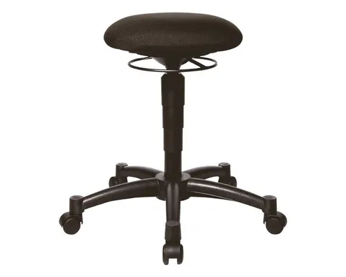 Topstar Fitness-Hocker Body Balance 10 - Bürostuhl für aktives Sitzen, 3D bewegliche Sitzfläche fördert die Rückengesundheit. Ideal für Erwachsene, belastbar bis 110 kg, Made in Germany.