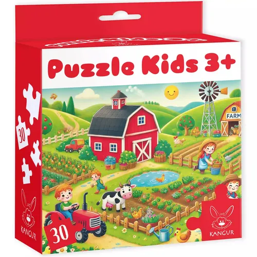Puzzle 30 Kids Farma 3+ Kangur 5905723442708