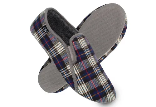 filsko Leichte Filz Pantoffeln für Herren Hausschuh