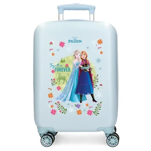 Disney Joumma Frozen Forever Handgepäckkoffer, blau in blau von Disney