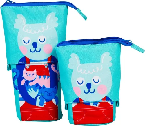 Ausziehbare Tasche Federmappe türkis Cool Gang Dreamer