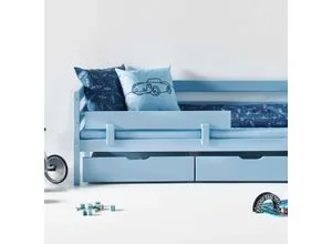 HOPPEKIDS ECO Comfort Kinderbett in blau von Hoppekids