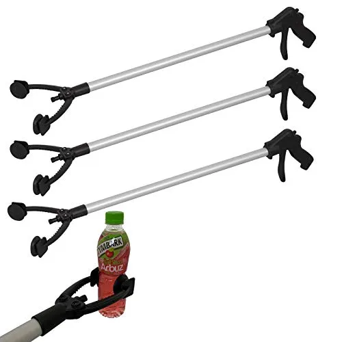 Greifzange für Senioren | 88 cm Aluminium Müllgreifer