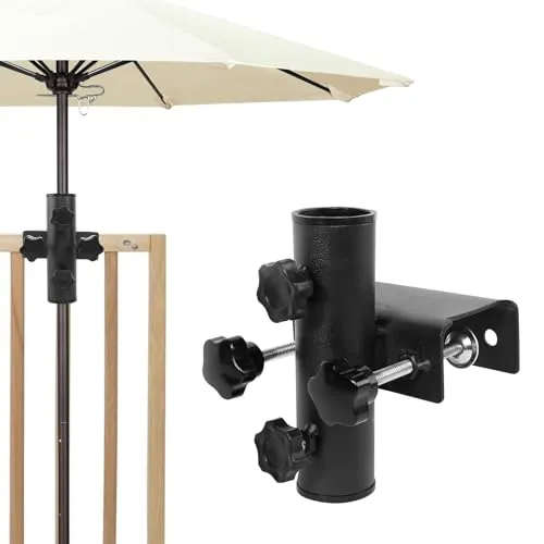 Klemmbarer Sonnenschirmhalter für Balkongeländer